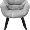Clearance Eetkamerstoel Thelma Melange Grey Kasten|Stoelen