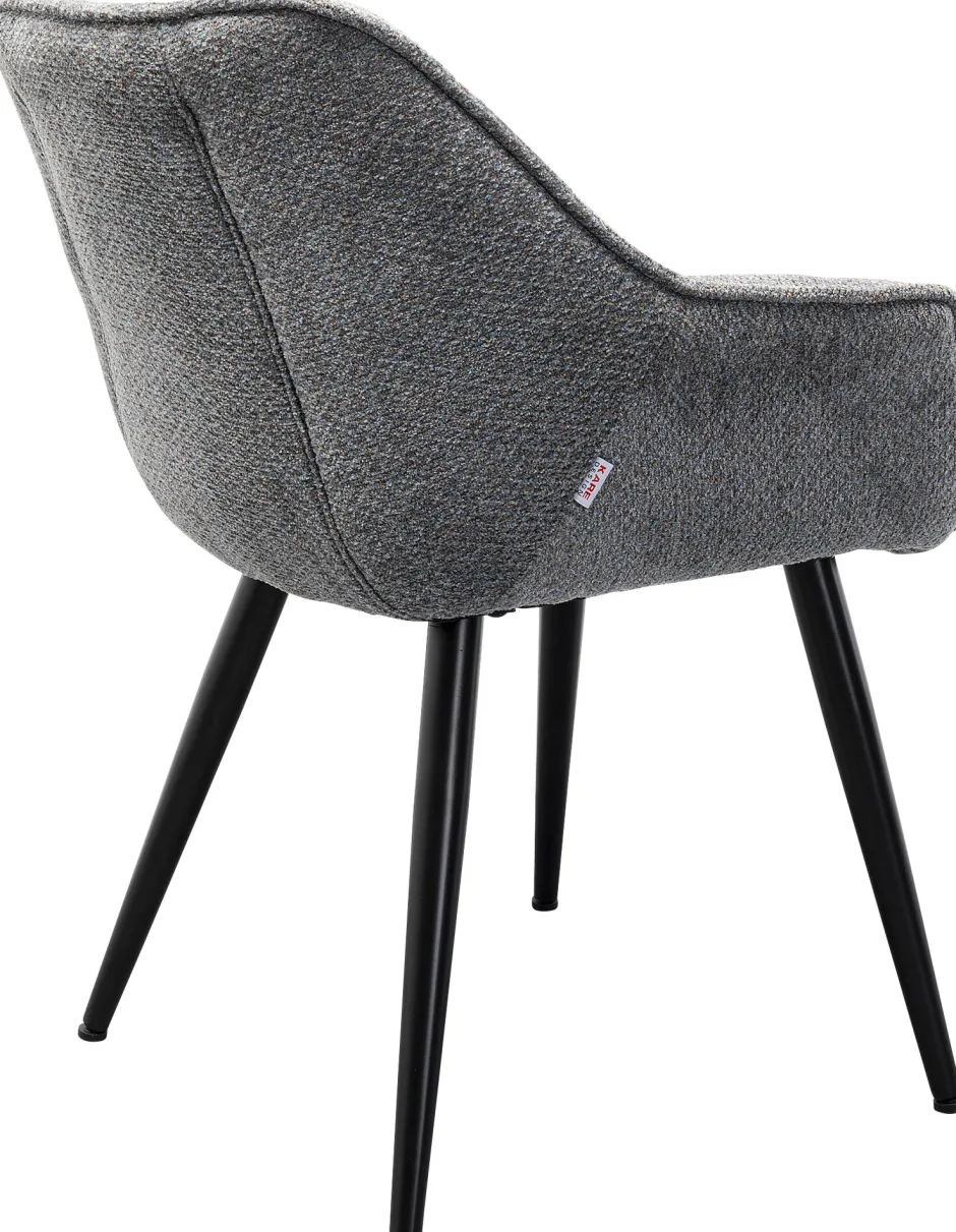 Clearance Eetkamerstoel Thelma Melange Grey Kasten|Stoelen