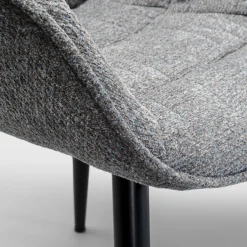 Clearance Eetkamerstoel Thelma Melange Grey Kasten|Stoelen