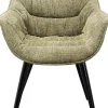 Cheap Eetkamerstoel Thelma Melange Green Kasten|Stoelen