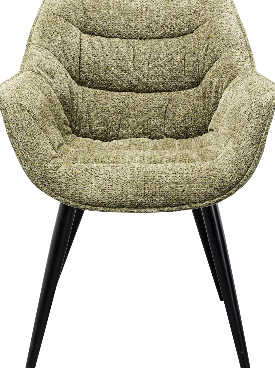 Cheap Eetkamerstoel Thelma Melange Green Kasten|Stoelen