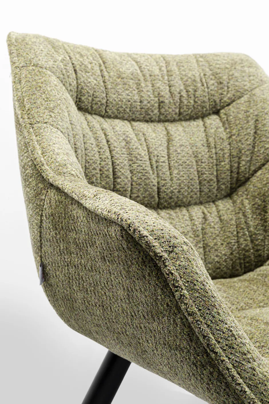 Cheap Eetkamerstoel Thelma Melange Green Kasten|Stoelen