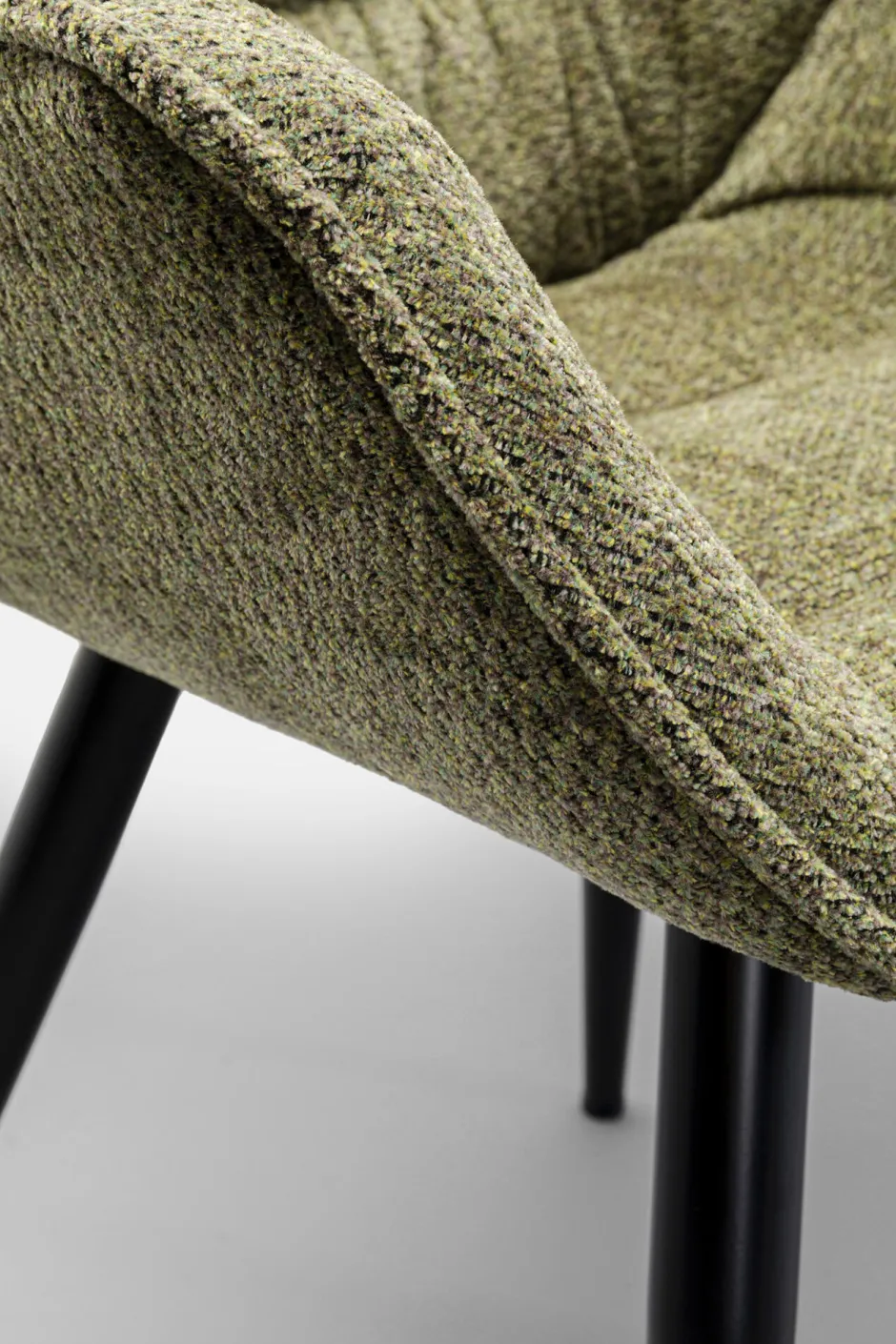 Cheap Eetkamerstoel Thelma Melange Green Kasten|Stoelen