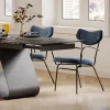 Online Eetkamerstoel Viola Blue Kasten|Stoelen
