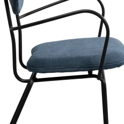 Online Eetkamerstoel Viola Blue Kasten|Stoelen