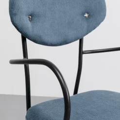 Online Eetkamerstoel Viola Blue Kasten|Stoelen