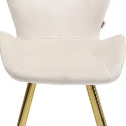 Fashion Eetkamerstoel Viva Creme Kasten|Stoelen