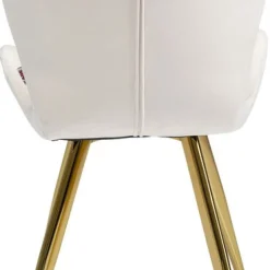 Fashion Eetkamerstoel Viva Creme Kasten|Stoelen