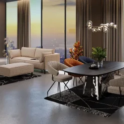 Store Eettafel Caldera 220x110cm Kasten|Tafels