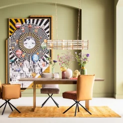 Online Eettafel Cesaro 200x100cm Kasten|Tafels
