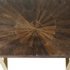 Store Eettafel Conley Messing 160x80cm Kasten|Tafels