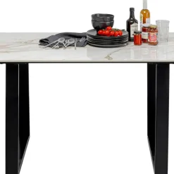 Cheap Eettafel Eternity Black 160x80cm Kasten|Tafels