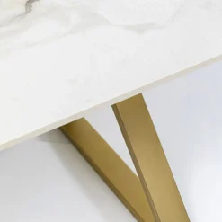 Cheap Eettafel Eternity Cross Brass 180x90cm Kasten|Tafels