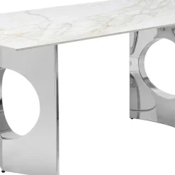 Store Eettafel Eternity Oho Chroom 180x90cm Kasten|Tafels