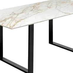 Sale Eettafel Eternity Zwart 180x90cm Kasten|Tafels