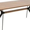 Store Eettafel Georgetown Walnut 200x90cm Kasten|Tafels