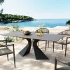 Cheap Eettafel Gloria Ceramic Black 180x90cm Kasten|Tuinmeubelen