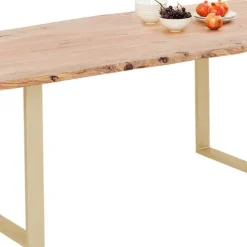 Outlet Eettafel Harmony Brass 200x100 Kasten|Tafels