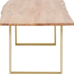 Outlet Eettafel Harmony Brass 200x100 Kasten|Tafels