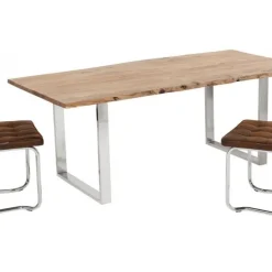 Outlet Eettafel Harmony Chrome 160x80 Kasten|Tafels