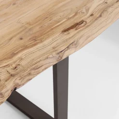 Shop Eettafel Harmony Crude Steel 180x90 Kasten|Tafels