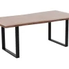 Store Eettafel Harmony Dark Black 200x100 Kasten|Tafels