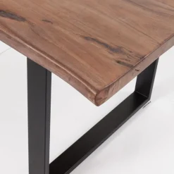 Store Eettafel Harmony Dark Black 200x100 Kasten|Tafels