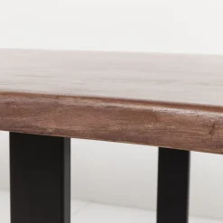 Store Eettafel Harmony Dark Black 200x100 Kasten|Tafels