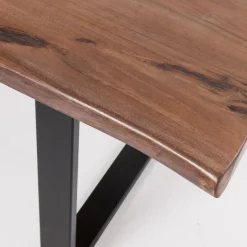 Store Eettafel Harmony Dark Black 200x100 Kasten|Tafels