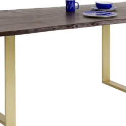 Store Eettafel Harmony Dark Brass 160x80 Kasten|Tafels