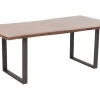 Clearance Eettafel Harmony Dark Crude Steel 200x100 Kasten|Tafels