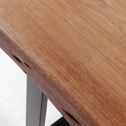 Clearance Eettafel Harmony Dark Crude Steel 200x100 Kasten|Tafels