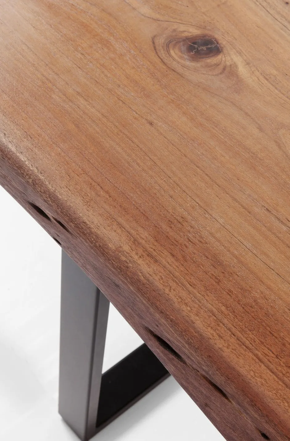 Clearance Eettafel Harmony Dark Crude Steel 200x100 Kasten|Tafels