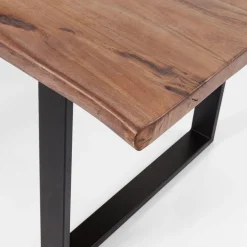 Clearance Eettafel Harmony Dark Crude Steel 200x100 Kasten|Tafels