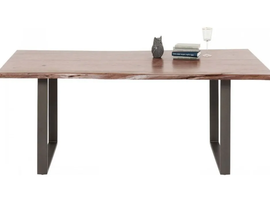 Clearance Eettafel Harmony Dark Crude Steel 200x100 Kasten|Tafels