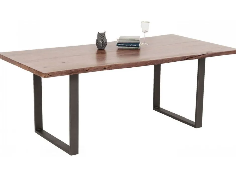 Clearance Eettafel Harmony Dark Crude Steel 200x100 Kasten|Tafels