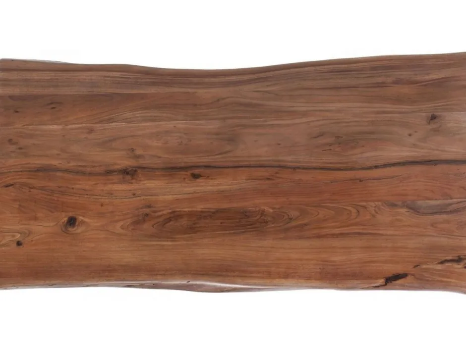 Clearance Eettafel Harmony Dark Crude Steel 200x100 Kasten|Tafels