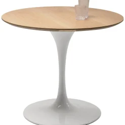 Outlet Eettafel Invitation Set Eiken Wit Ø90cm Kasten|Tafels