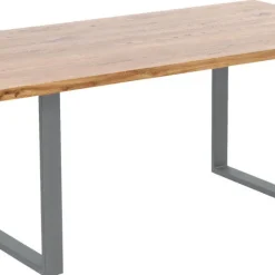 Cheap Eettafel Jackie Oak Crude Steel 160x80 Kasten|Tafels