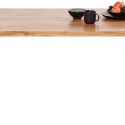 Cheap Eettafel Jackie Oak Crude Steel 160x80 Kasten|Tafels
