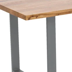 Cheap Eettafel Jackie Oak Crude Steel 160x80 Kasten|Tafels