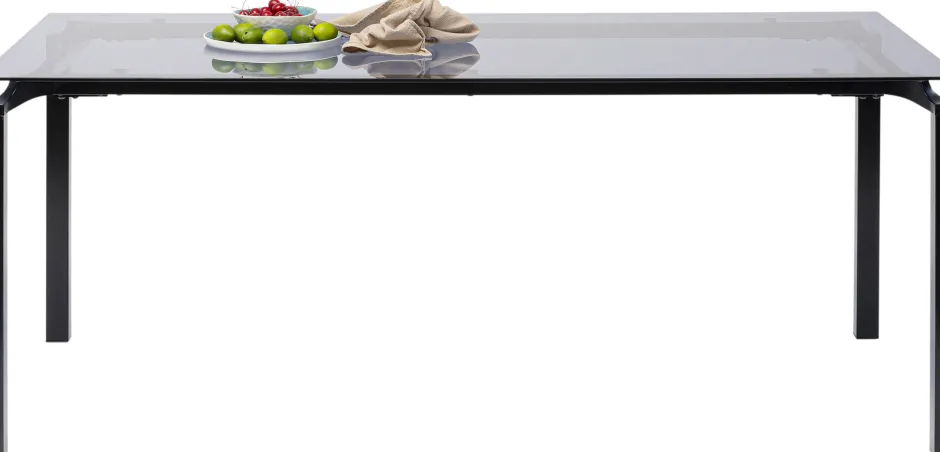 Best Eettafel Lorenco Smoke 180x90cm Kasten|Tafels