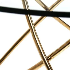 Best Sale Eettafel Molekular Goud Ø120cm Kasten|Tafels