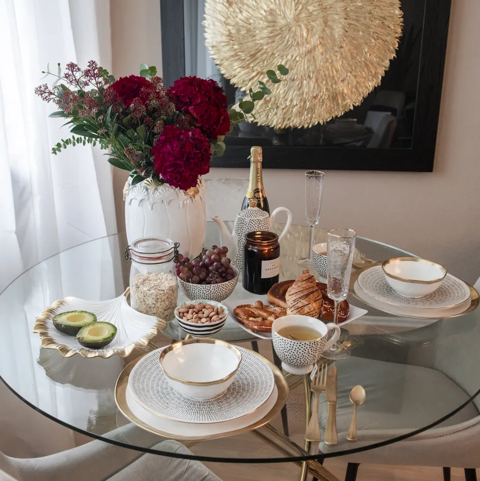 Best Sale Eettafel Molekular Goud Ø120cm Kasten|Tafels