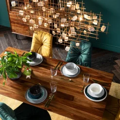 Outlet Eettafel Ravello 200x100cm Kasten|Tafels