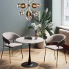 Best Eettafel Schickeria Marble White Black 80cm Kasten|Tafels