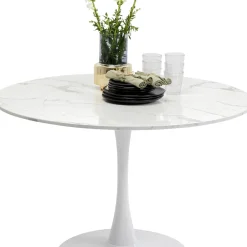 Best Eettafel Schickeria Marble White 110cm Kasten|Tafels