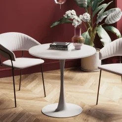 Clearance Eettafel Schickeria White 80cm Kasten|Tafels