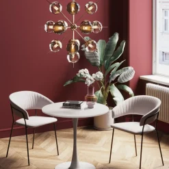 Clearance Eettafel Schickeria White 80cm Kasten|Tafels