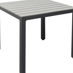 Best Eettafel Sorrento Grey 80x80cm Kasten|Tuinmeubelen